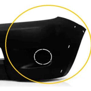 Paragolpe Delantero Toyota Hilux C/fender C/faro 2005-2008