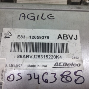 Modulo De Inyeccion Chevrolet Agile 1.4 (05346388)