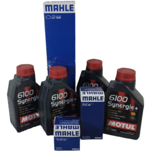 Kit Filtros Mahle + 4l Aceite 10w40 Motul Renault Motor D4f