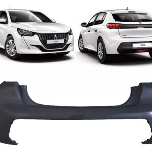 Paragolpe Trasero Peugeot 208 S/sensor 2020 En Adelante