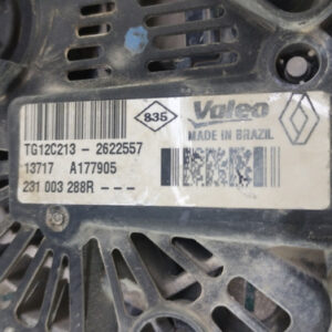 Alternador Renault Duster 2.0 805988326)