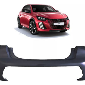 Paragolpe Trasero Peugeot 208 S/sensor 2020 En Adelante